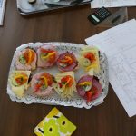 Bemusterung - Kleiner Imbiss